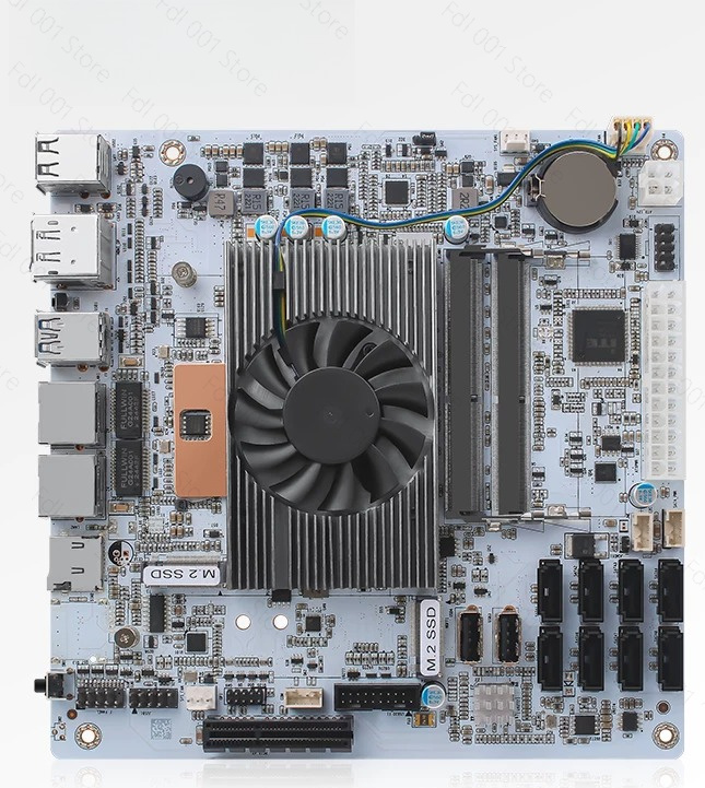 Placa Base NAS I5 8265UES de 8 - Nas Motherboard 8 Sata Mini Itx reseña y precio